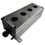 X4 empty box for 4 control and indication units