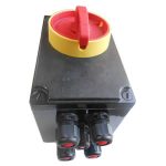 Load isolation switch 6P/25A-R + NO/NC