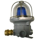 Strobe beacon EVC 50 - 115 VAC / Blue
