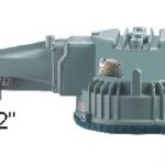 30 Watt LED armatuur 90° paalmontage